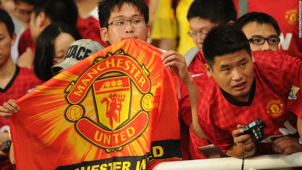 manchester united china fans